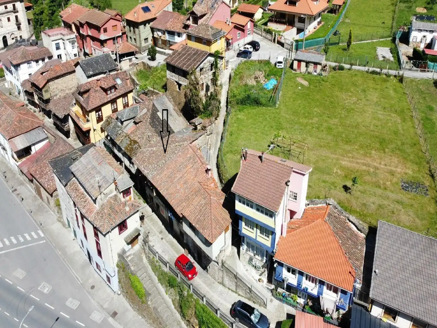 Vista exterior de Casa o xalet en venda en Cangas del Narcea