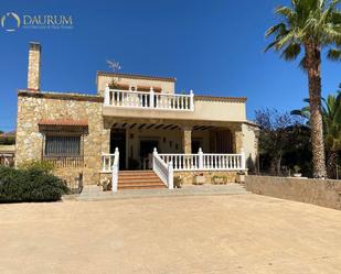 Exterior view of House or chalet for sale in Elche / Elx  with Air Conditioner, Terrace and Storage room