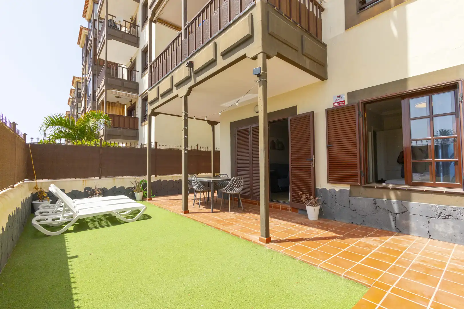 Terraza de Piso en venta en Arona con Jardín privado, Terraza y Piscina