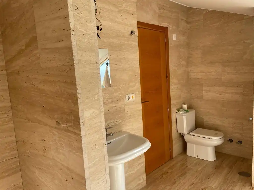 Baño de Ático de alquiler en Murcia con Aire acondicionado, Calefacción y Terraza