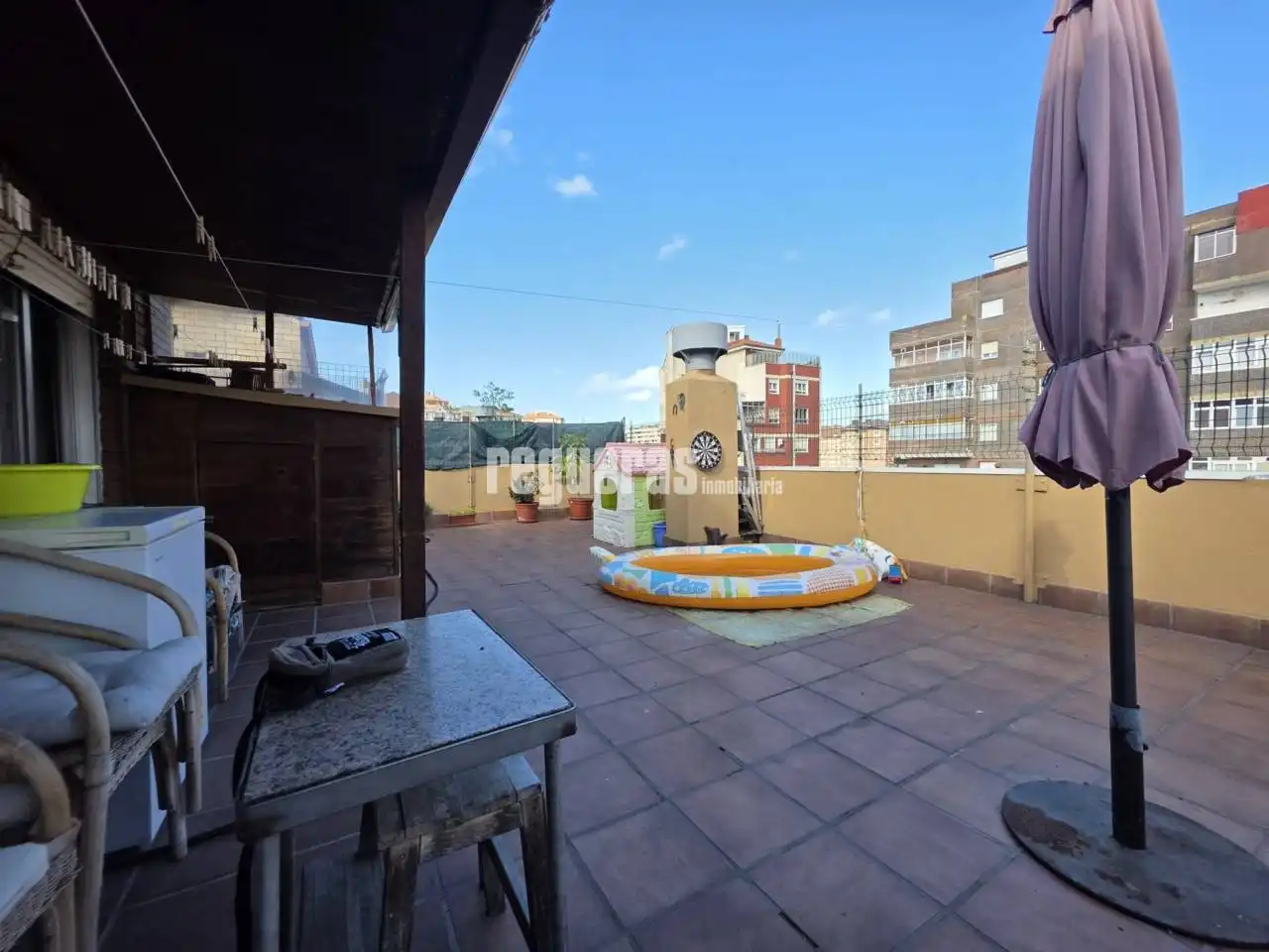 Terraza de Ático en venta en Avilés con Calefacción, Parquet y Terraza