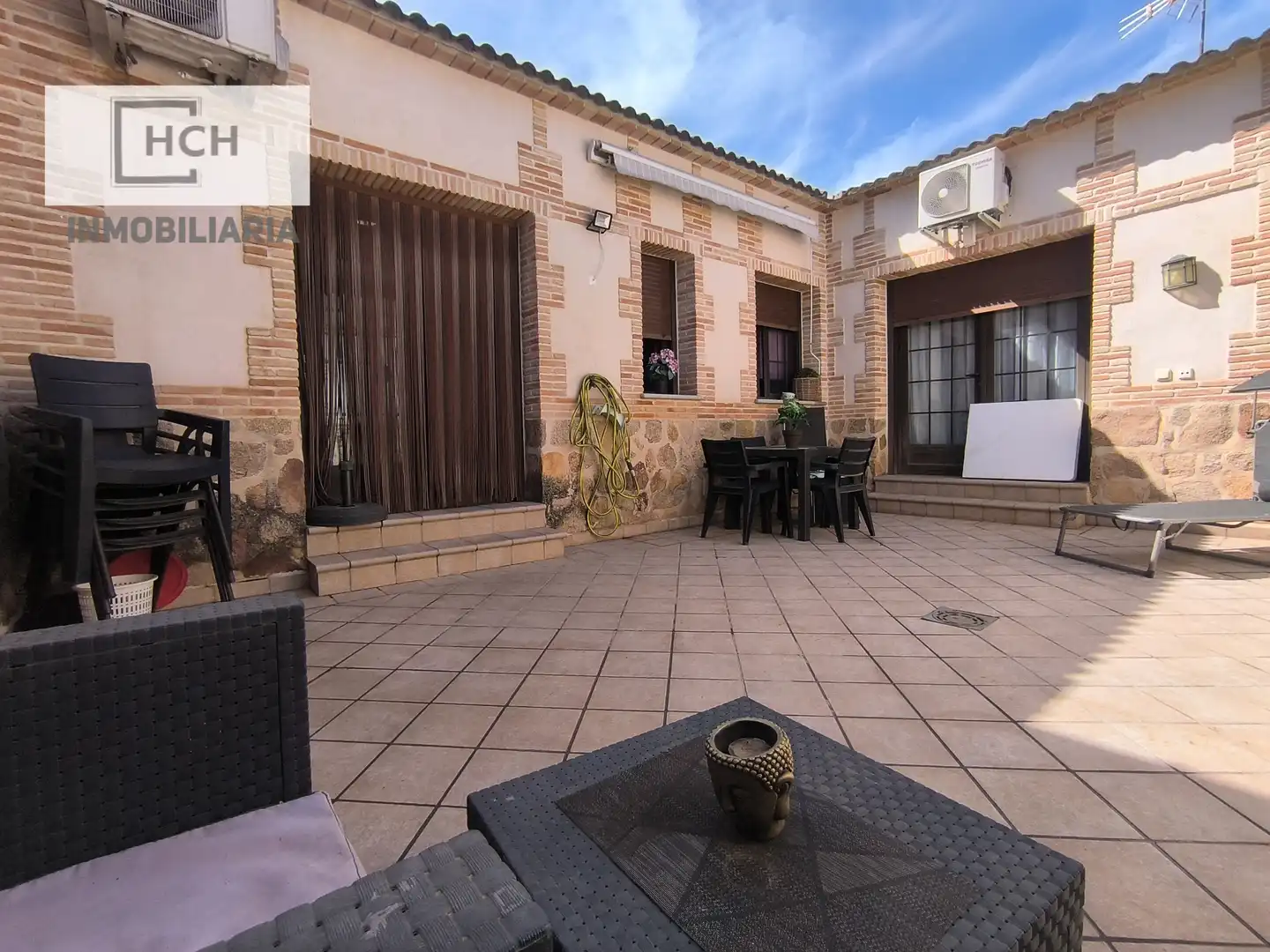 Terrasse von Haus oder Chalet zum Verkauf in La Puebla de Montalbán mit Klimaanlage, Heizung und Möbliert