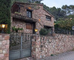 Vista exterior de Casa o xalet en venda en Gallifa amb Calefacció, Jardí privat i Terrassa