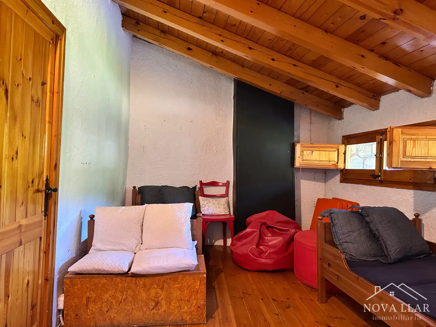 Bedroom of Houses for sale in Ribes de Freser  with Heating, Parquet flooring and Terrace