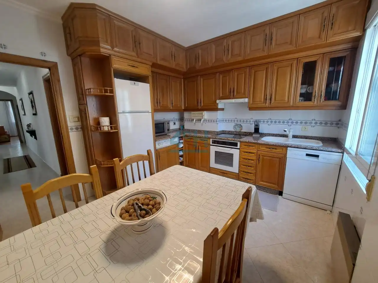 Kitchen of Flat for sale in Ourense Capital   with Heating, Storage room and Furnished