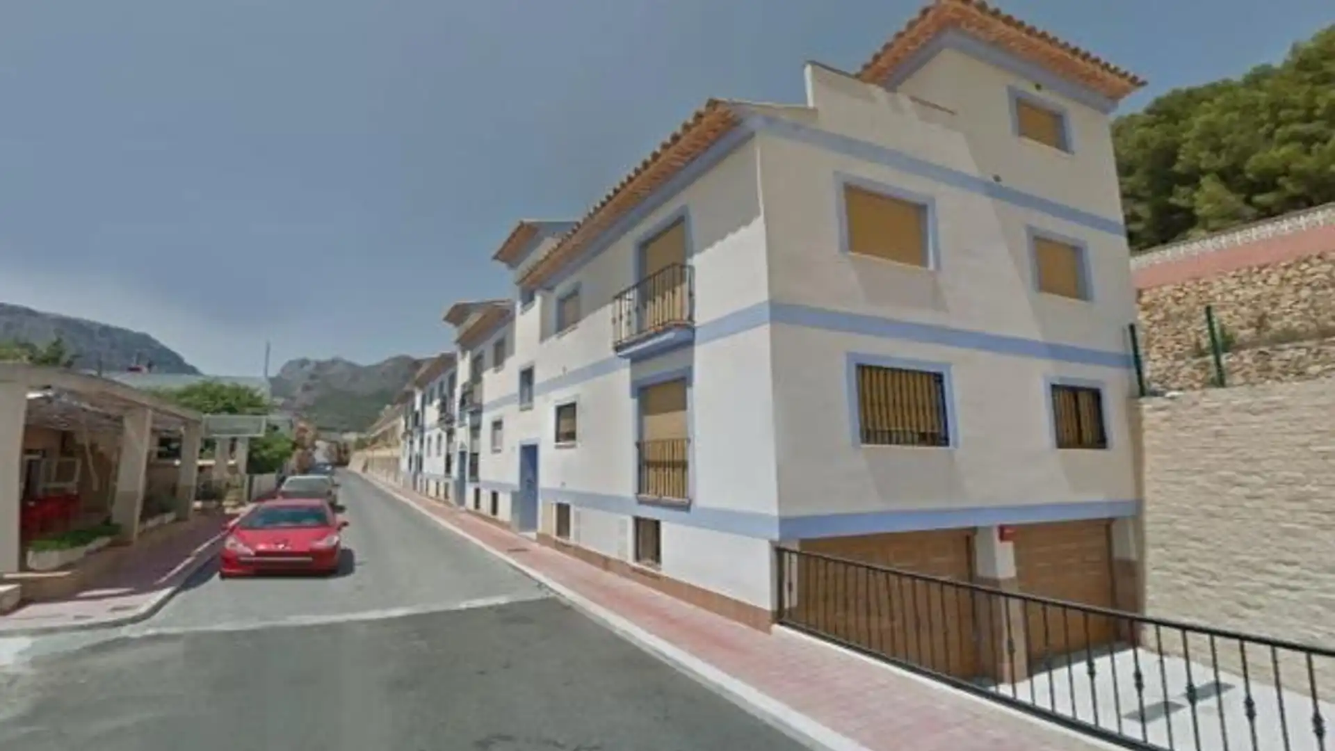 Vista exterior de Pis en venda en Polop