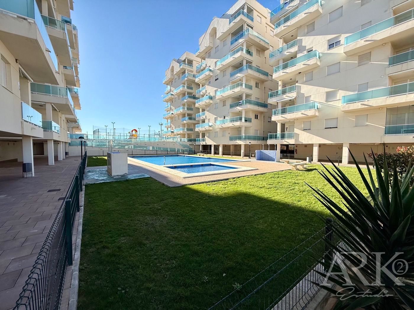 Piscina de Apartamento en venta en Piles con Aire acondicionado, Calefacción y Terraza