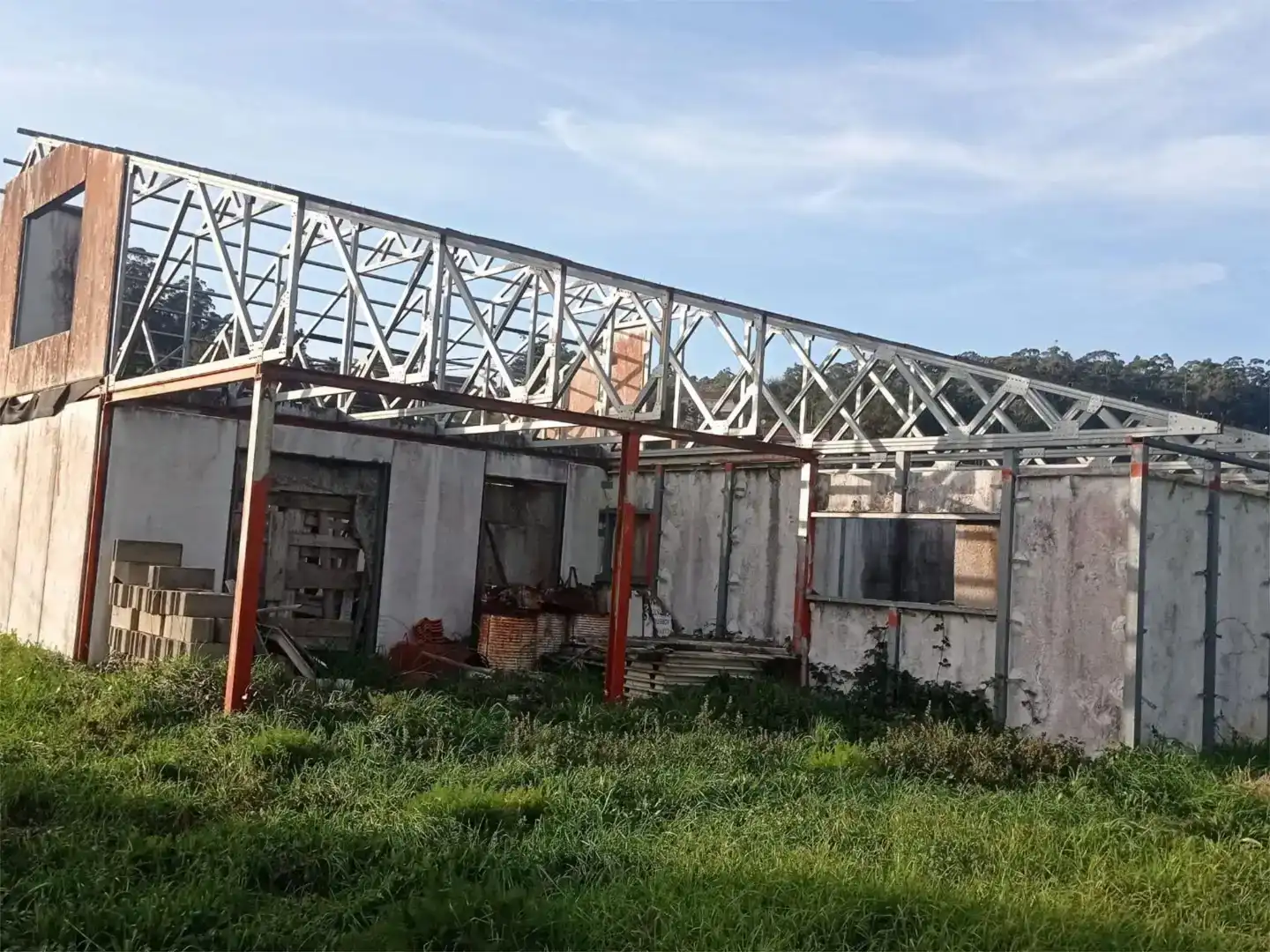 Vista exterior de Casa o chalet en venta en O Rosal  