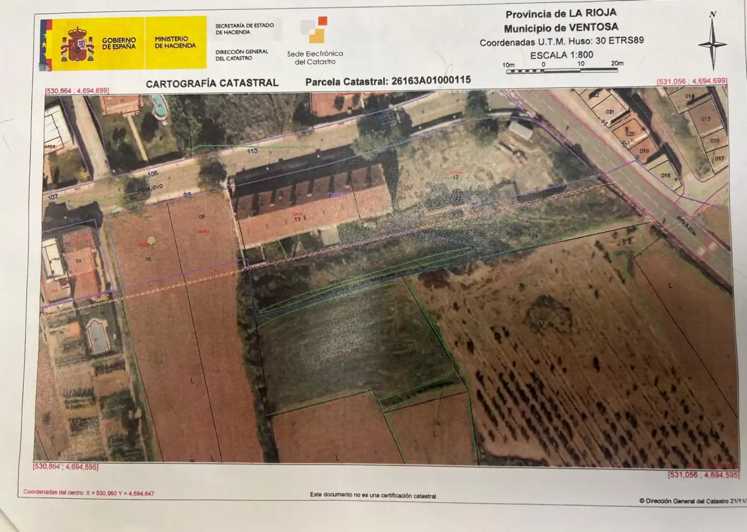 Land for sale in Ventosa, La Rioja