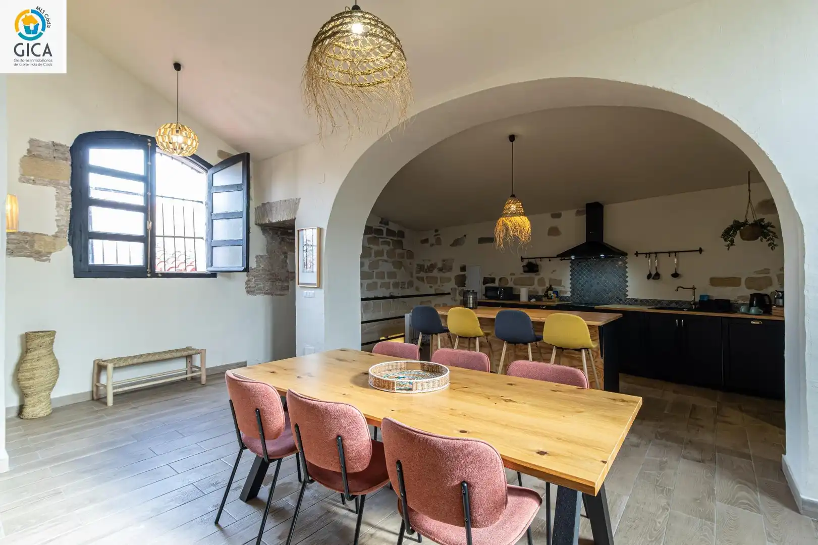 Dining room of Houses for sale in Jerez de la Frontera  with Air Conditioner, Heating and Storage room