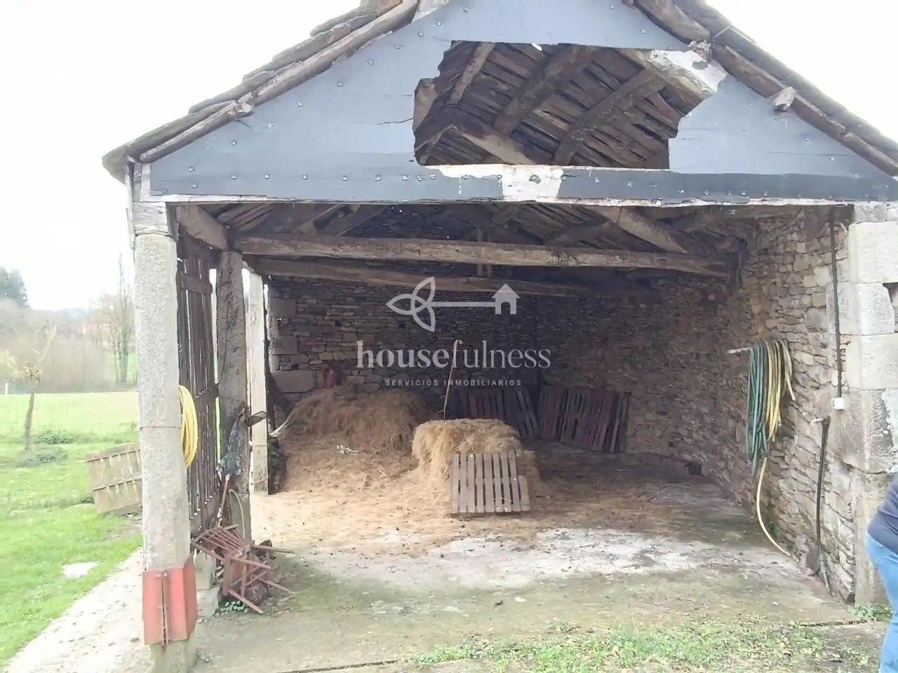 Finca rústica en venta en Friol con Calefacción, Jardín privado y Terraza