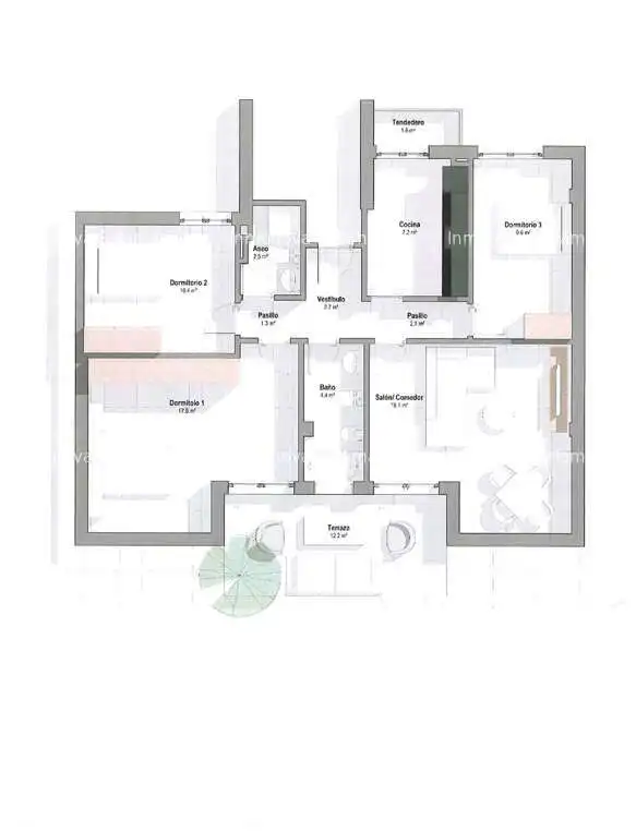 Flat for sale in Encinas de Abajo  with Heating