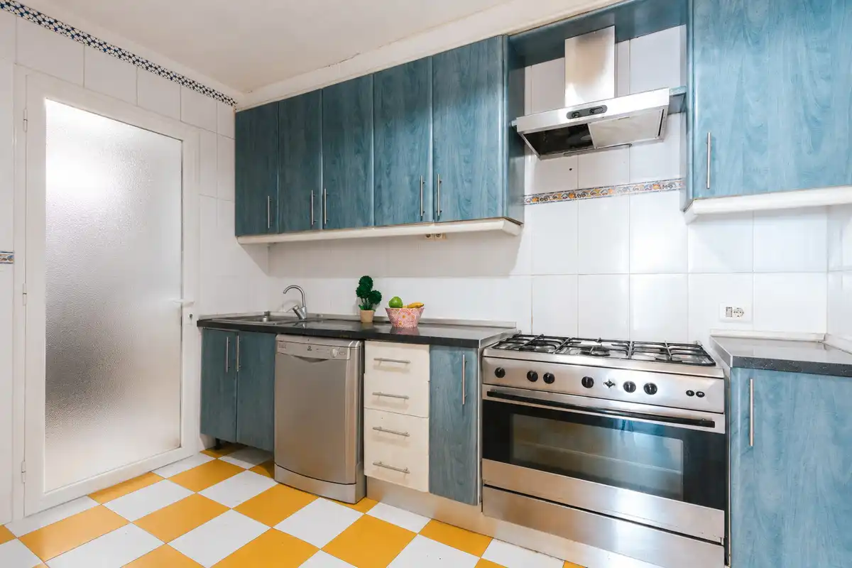 Cocina de Piso en venta en Santa Eulària des Riu con Aire acondicionado, Calefacción y Terraza
