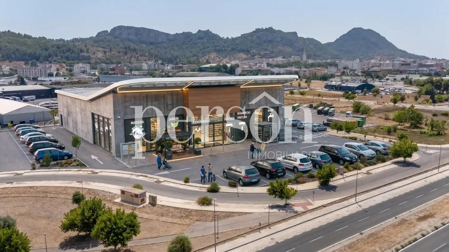 Vista exterior de Local de lloguer en Xàtiva amb Aire condicionat