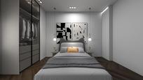 Bedroom of Flat for sale in  Madrid Capital