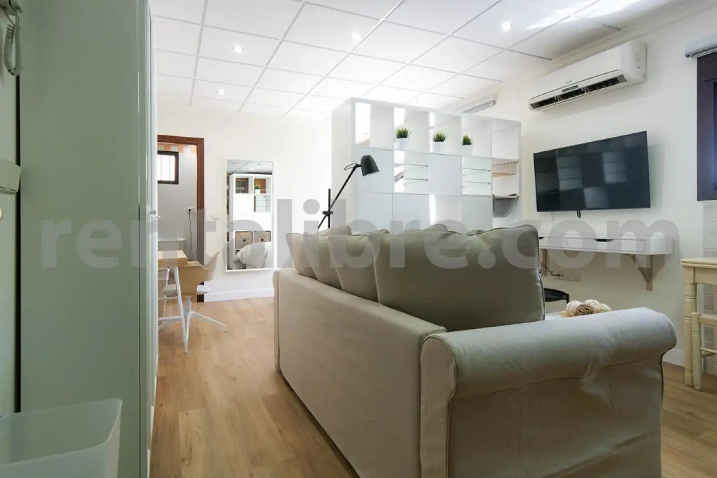 Wohnzimmer von Loft zur Miete in Centro - Calzada - Cabo Noval