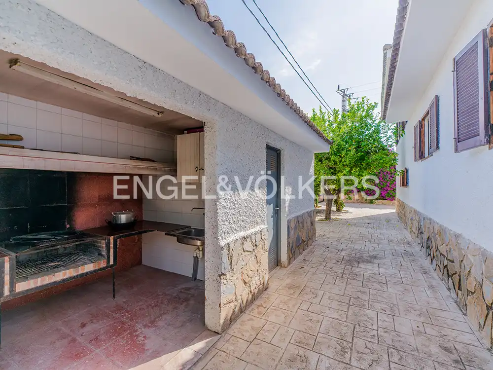 Terraza de Casa o chalet en venta en El Campello con Aire acondicionado, Calefacción y Jardín privado
