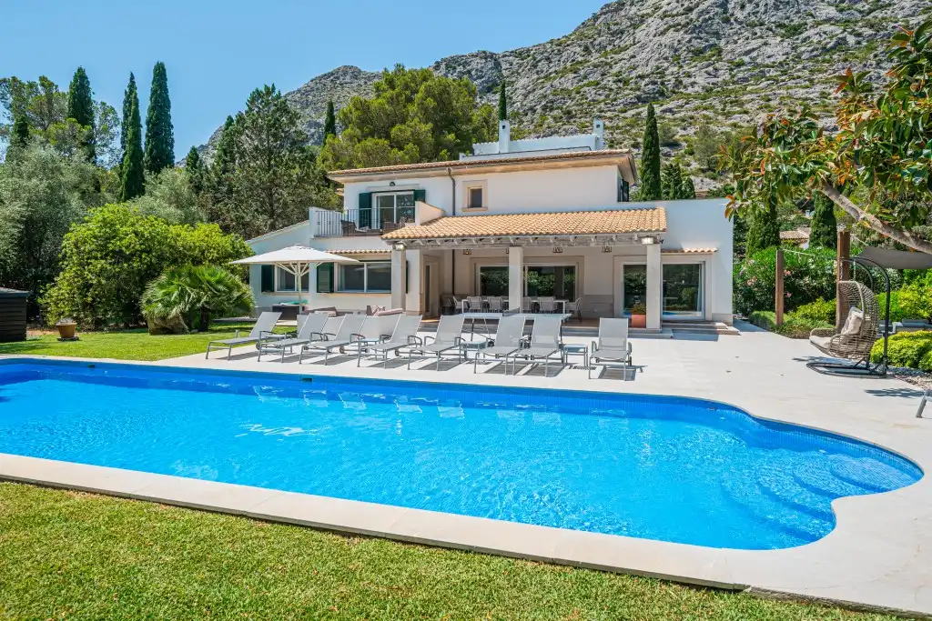 Jardí de Casa o xalet en venda en Pollença amb Aire condicionat, Calefacció i Jardí privat