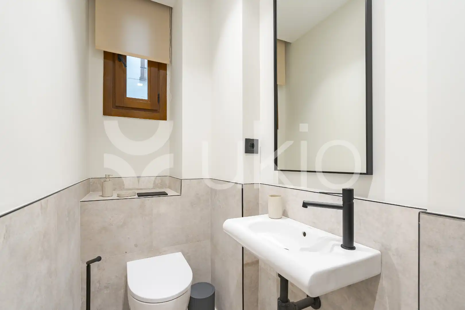 Badezimmer von Wohnungen zur Miete in Madrid mit Klimaanlage, Heizung und Terrasse