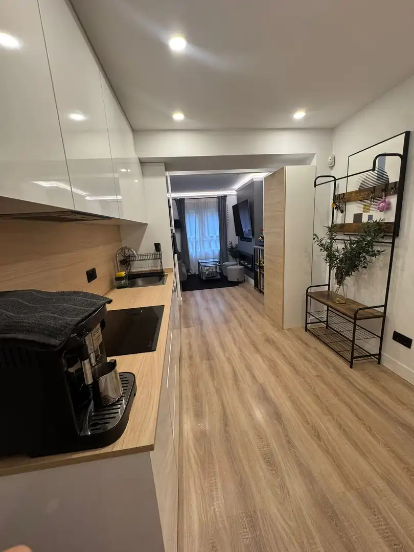 Kitchen of Flat for rent in Madrid  with Private garden, Terrace and Furnished