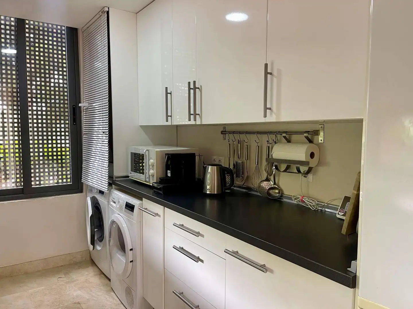 Cocina de Piso de alquiler en Son Servera con Aire acondicionado, Terraza y Amueblado