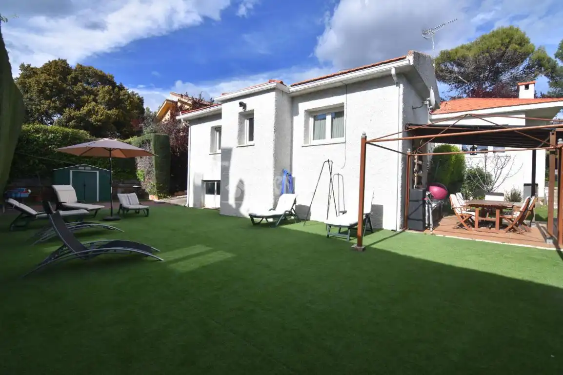 Jardín de Casa o chalet en venta en Villaviciosa de Odón con Aire acondicionado, Calefacción y Jardín privado