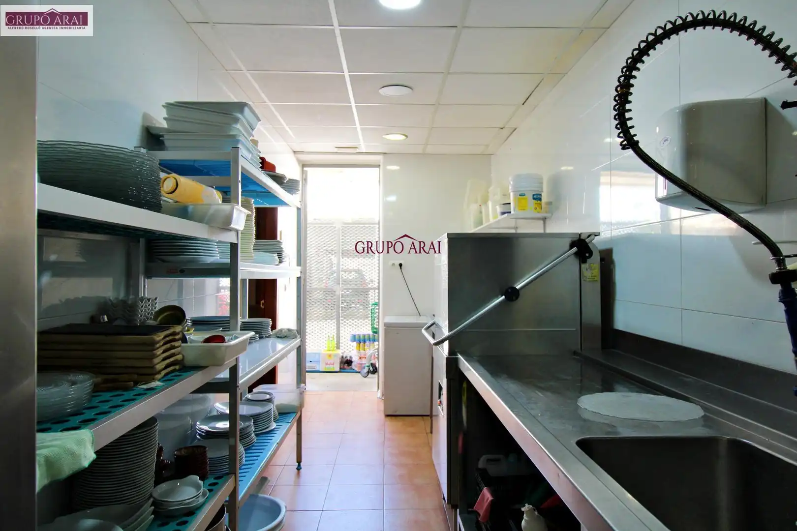 Cocina de Local de alquiler en San Vicente del Raspeig / Sant Vicent del Raspeig con Aire acondicionado y Terraza