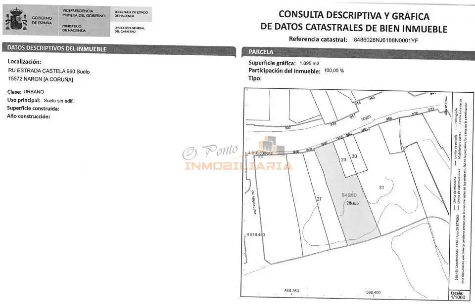 Terrenos y solares en venta en O Feal - Xubia, imagen 4