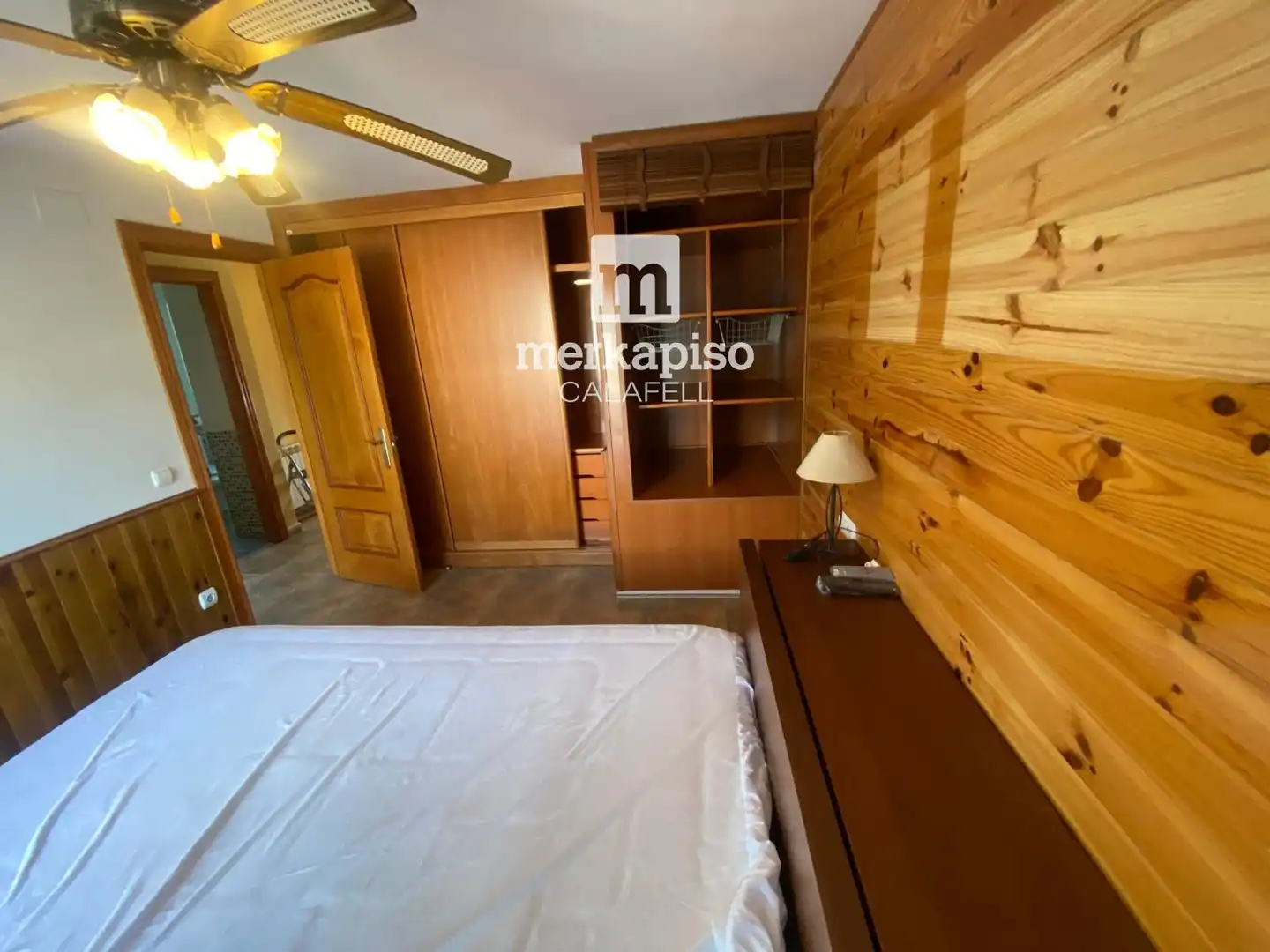 Habitación de Casa adosada de alquiler en Calafell con Calefacción, Terraza y Amueblado