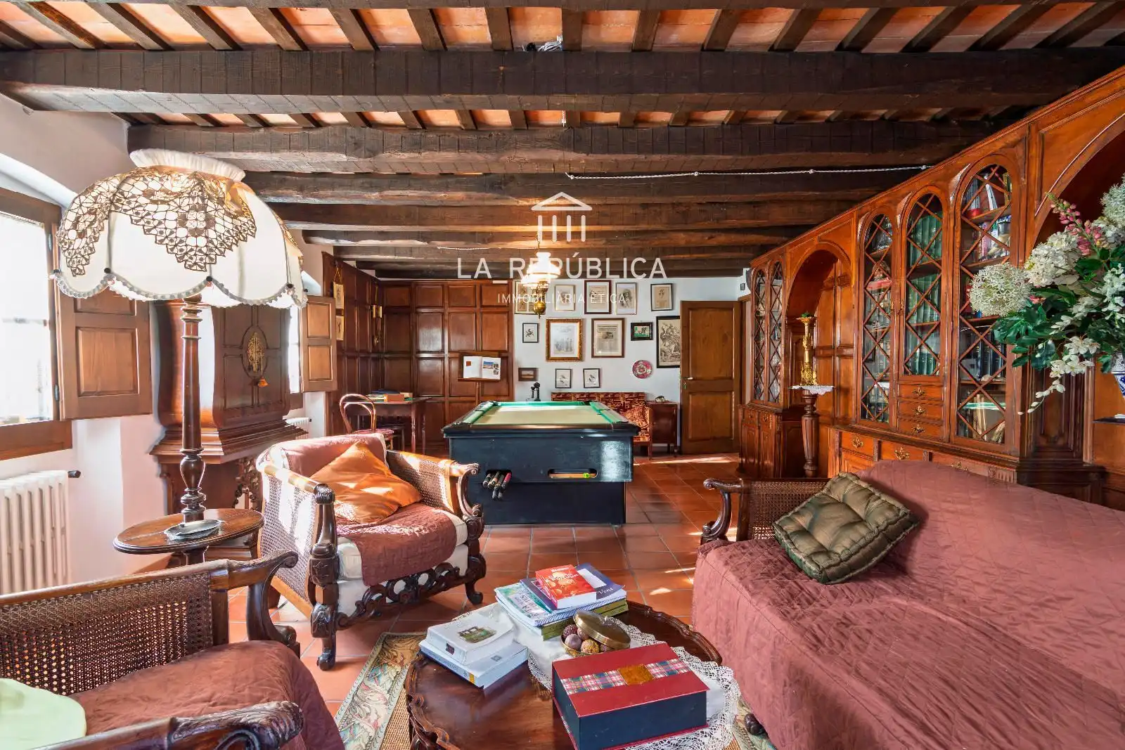 Sala de estar de Casa o chalet en venta en Sils con Calefacción, Jardín privado y Terraza
