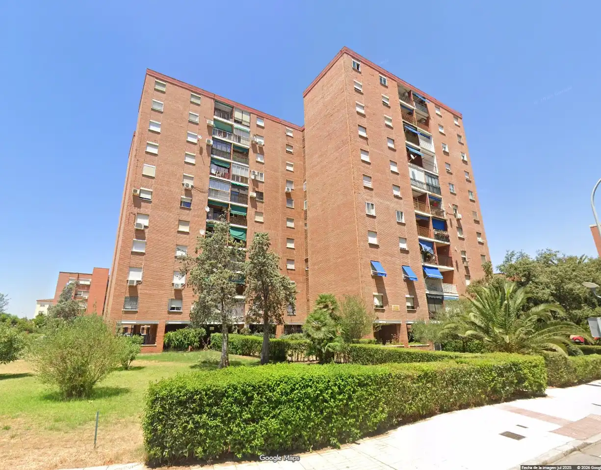 Exterior view of Flat for sale in Badajoz  with Air Conditioner, Heating and Private garden