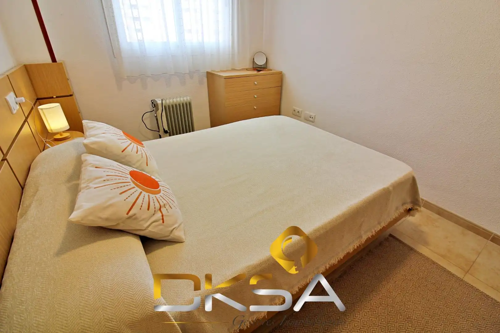 Bedroom of Apartments for rent in Oropesa del Mar / Orpesa  with Air Conditioner, Heating and Private garden