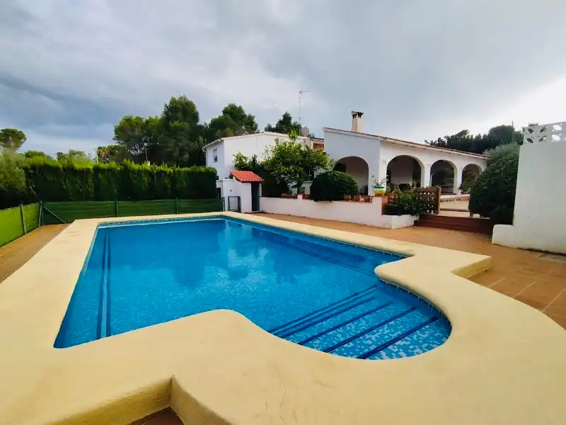 Swimming pool of Houses for sale in Dénia  with Air Conditioner, Heating and Private garden