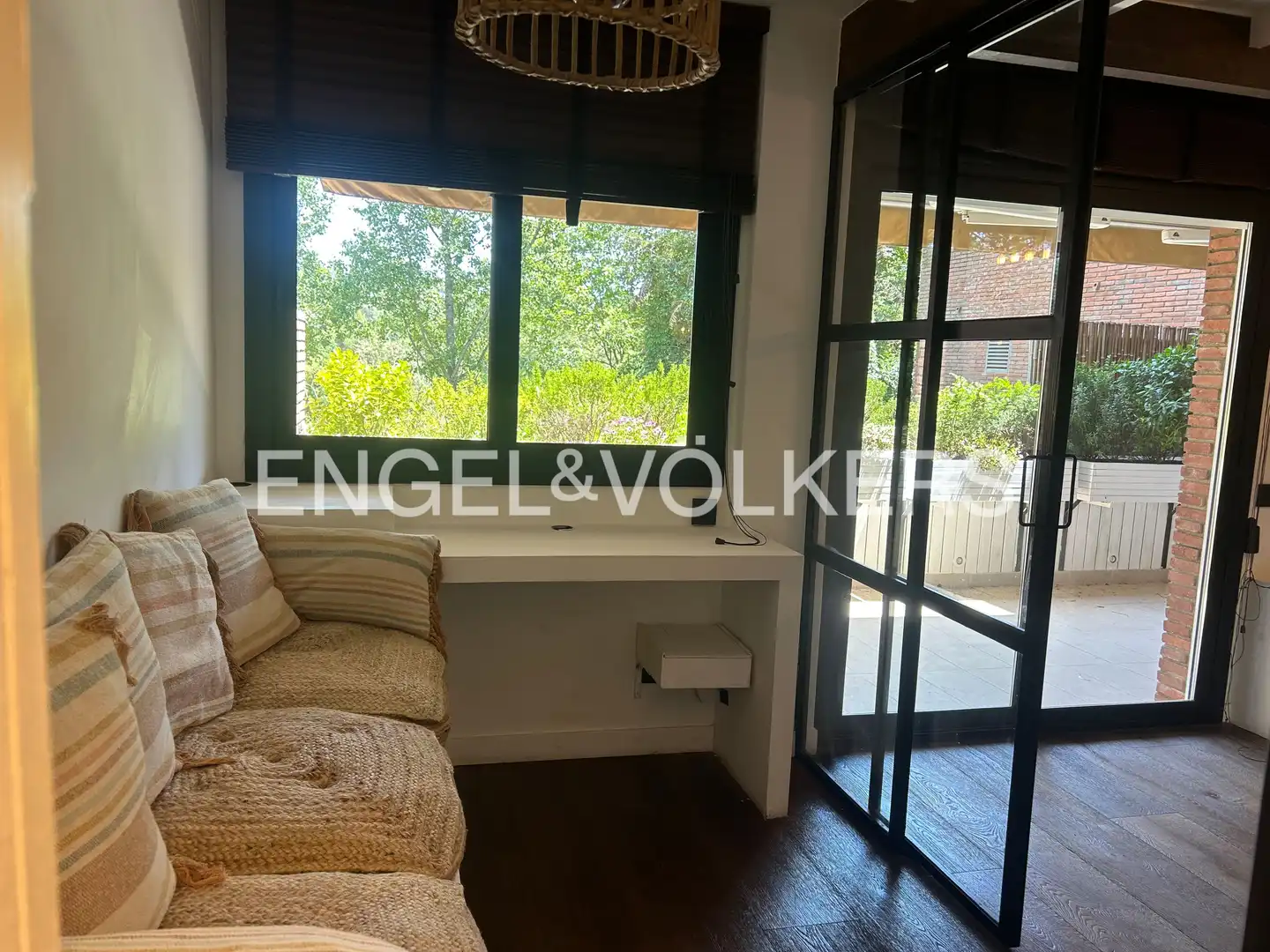 Terraza de Apartamento de alquiler en Sant Cugat del Vallès con Aire acondicionado, Calefacción y Parquet