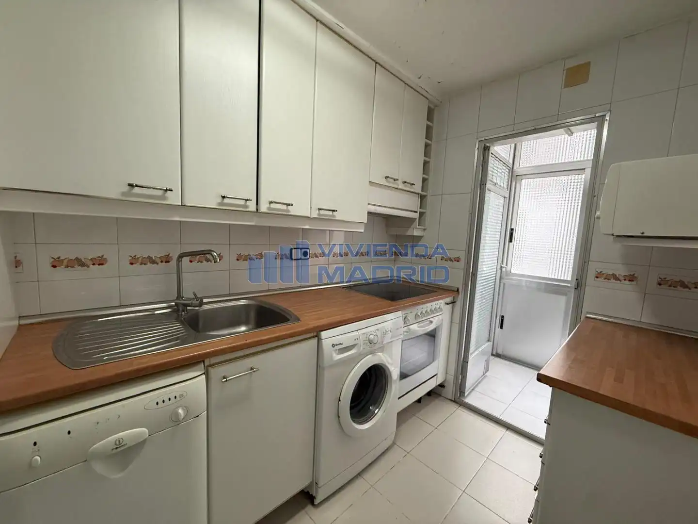 Küche von Wohnung zum Verkauf in Madrid mit Terrasse