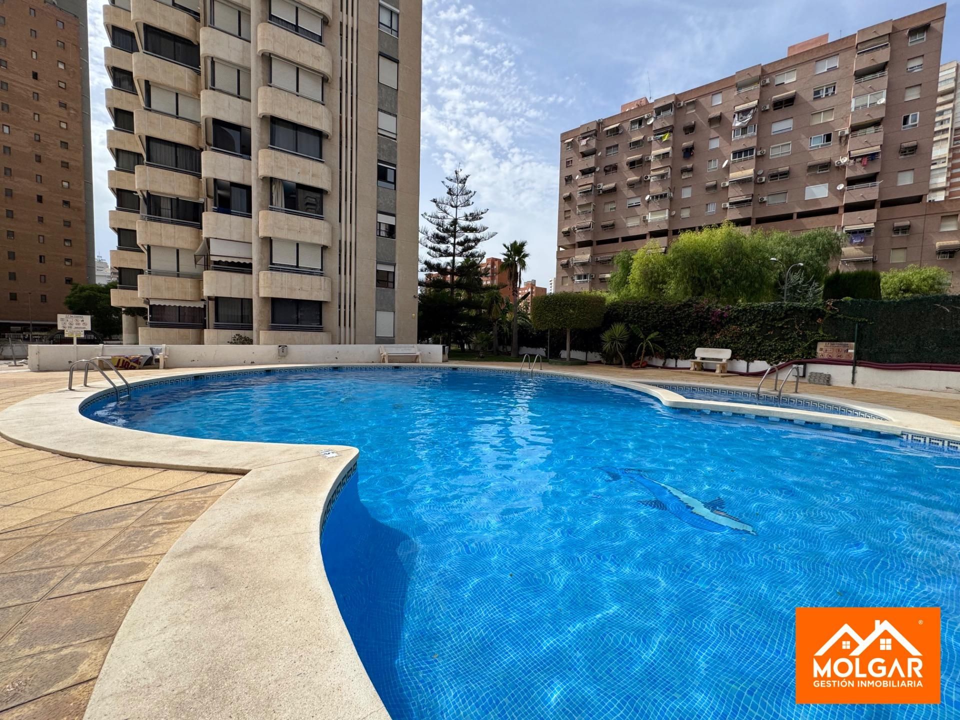 Swimming pool of Flat for sale in Benidorm  with Private garden, Terrace and Balcony