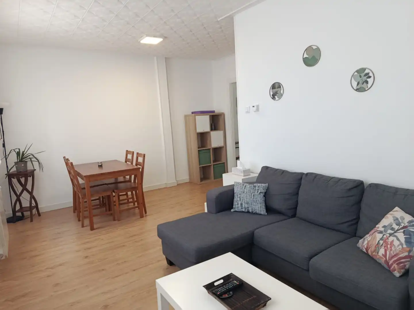 Sala de estar de Piso de alquiler en Santander con Calefacción, Amueblado y Lavadora