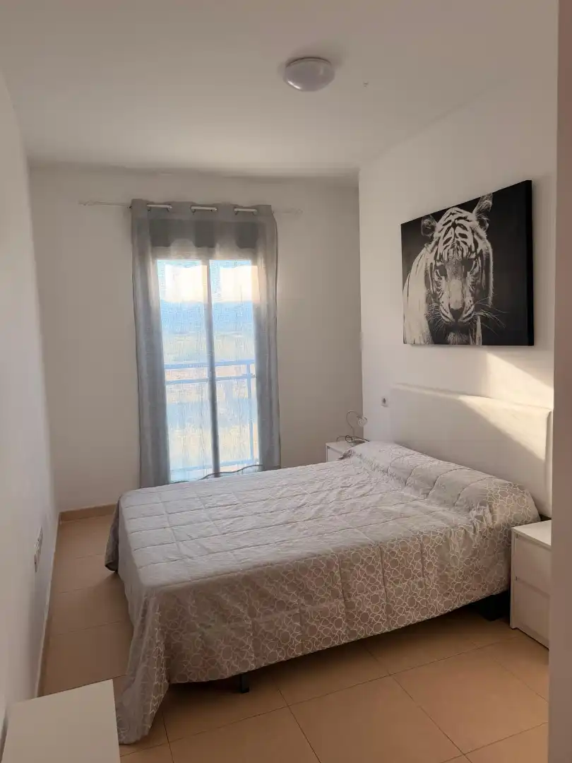 Bedroom of Flat for rent in Chilches / Xilxes  with Terrace, Storage room and Furnished