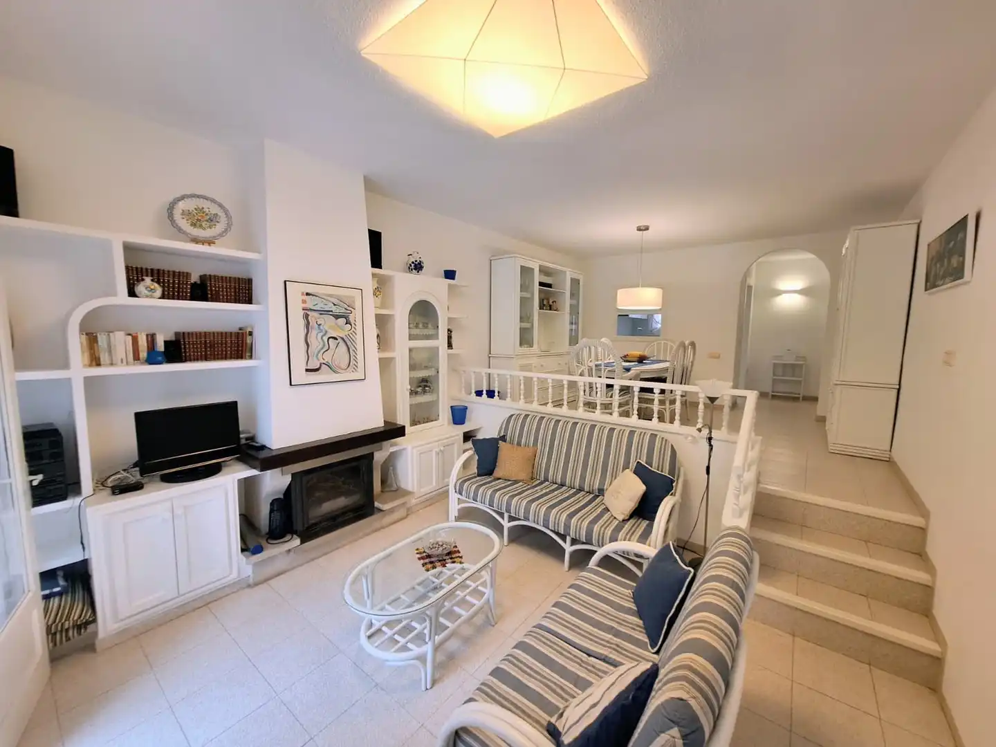 Sala de estar de Casa o chalet en venta en Oropesa del Mar / Orpesa con Calefacción, Terraza y Trastero