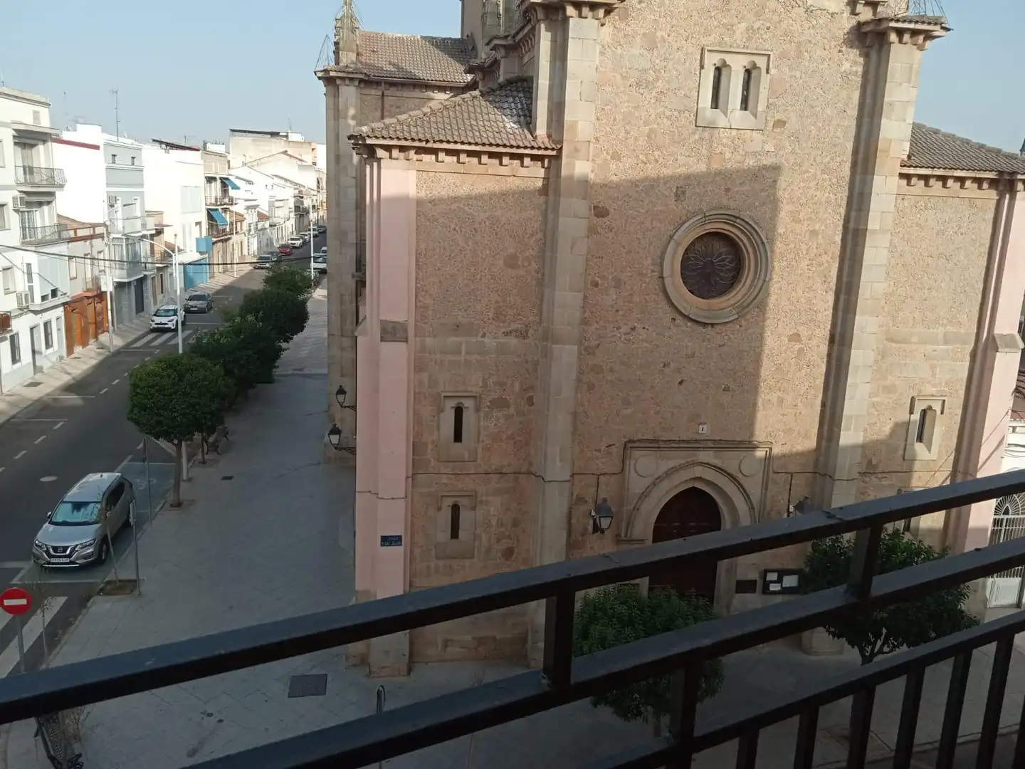 Vista exterior de Pis en venda en Don Benito amb Terrassa i Balcó
