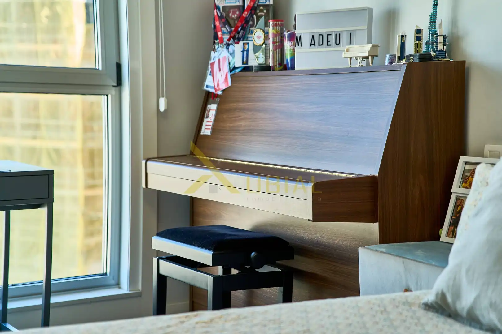 Bedroom of Flat for sale in A Coruña Capital   with Storage room, Furnished and Balcony