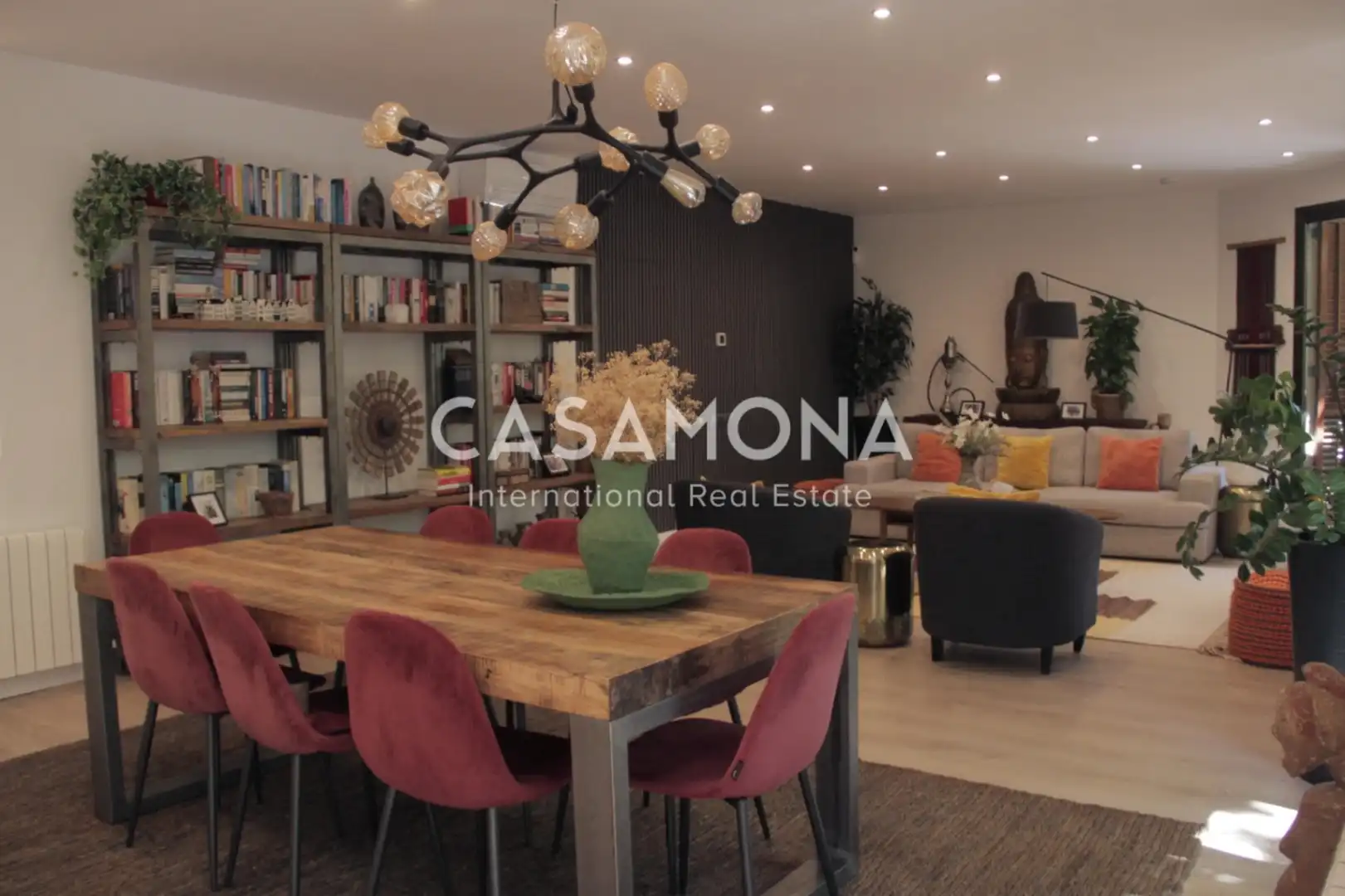 Esszimmer von Wohnungen zur Miete in Barcelona mit Klimaanlage, Heizung und Terrasse