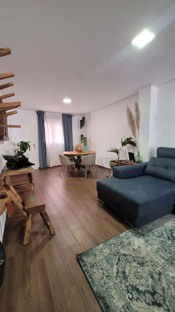 Sala d'estar de Pis en venda en L'Olleria amb Aire condicionat i Terrassa