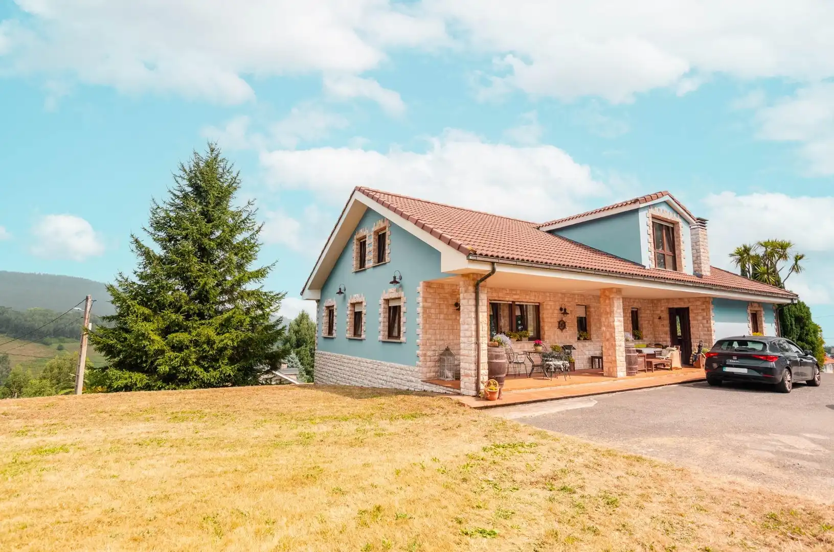 Vista exterior de Casa o chalet en venta en Pravia con Calefacción, Jardín privado y Parquet