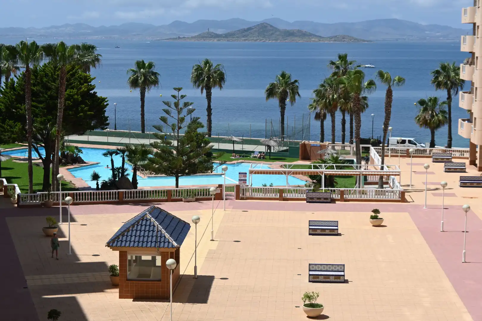 Swimming pool of Duplexes for sale in San Javier  with Air Conditioner, Heating and Terrace