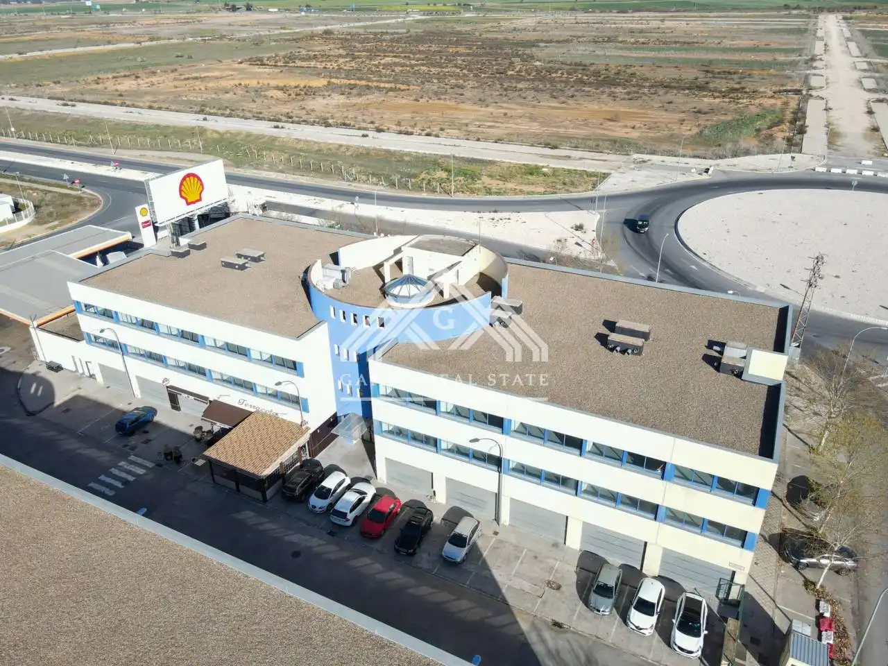 Exterior view of Office for sale in Dos Hermanas  with Alarm