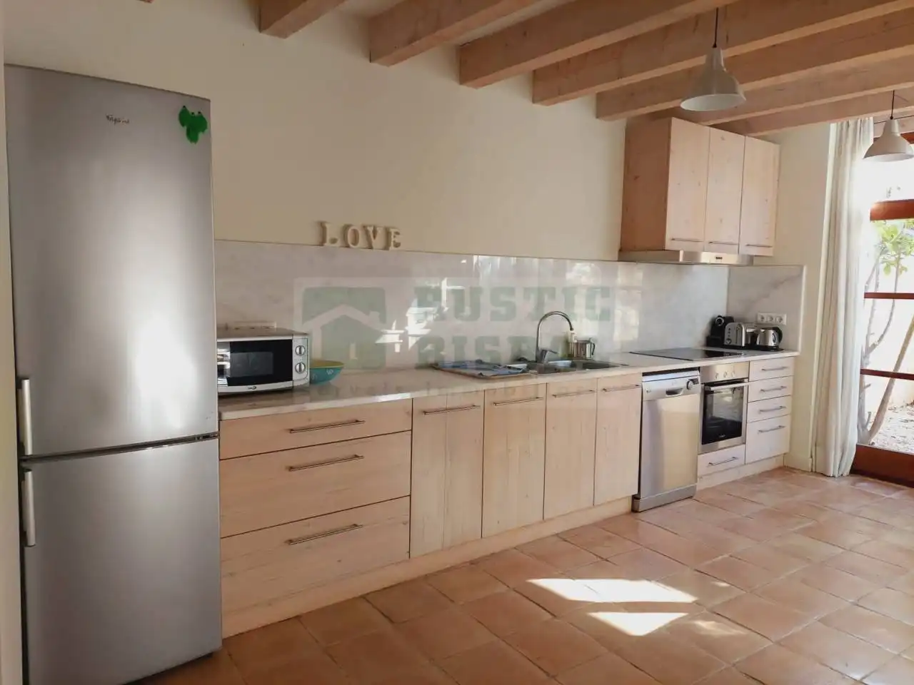 Kitchen of Country homes for rent in Fontanilles  with Air Conditioner, Heating and Private garden