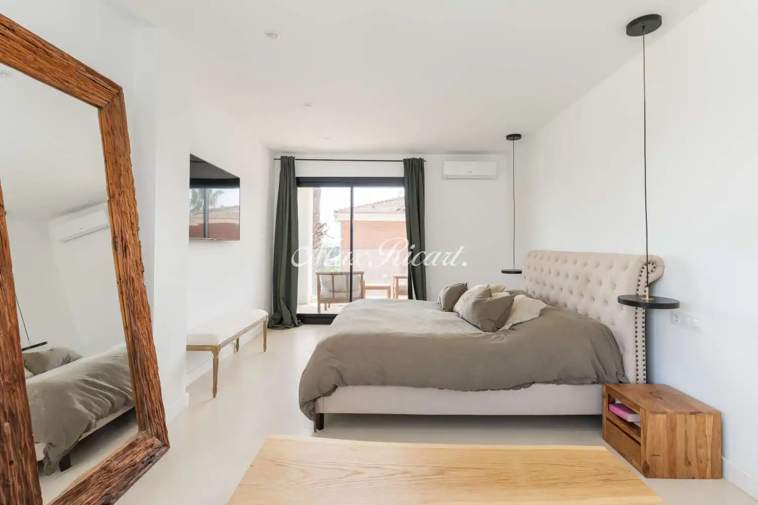Bedroom of Houses for rent in Sant Just Desvern  with Air Conditioner, Heating and Terrace