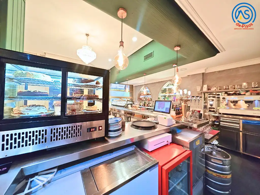 Cocina de Local en traspaso en Zaragoza con Aire acondicionado, Calefacción y Parquet