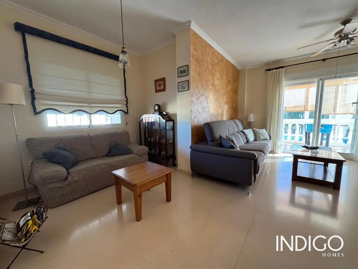 Sala de estar de Casa o chalet en venta en Mutxamel con Aire acondicionado, Calefacción y Terraza